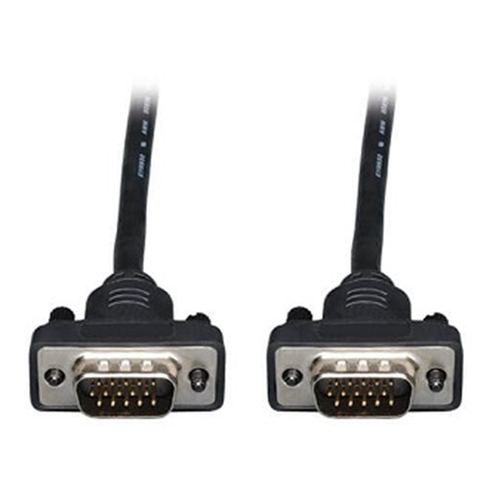 Eaton P502-010-SM Tripp Lite Series Low-Profile VGA High-Resolution RGB Coaxial Cable (HD15 M/M), 10 ft. (3.05 m)