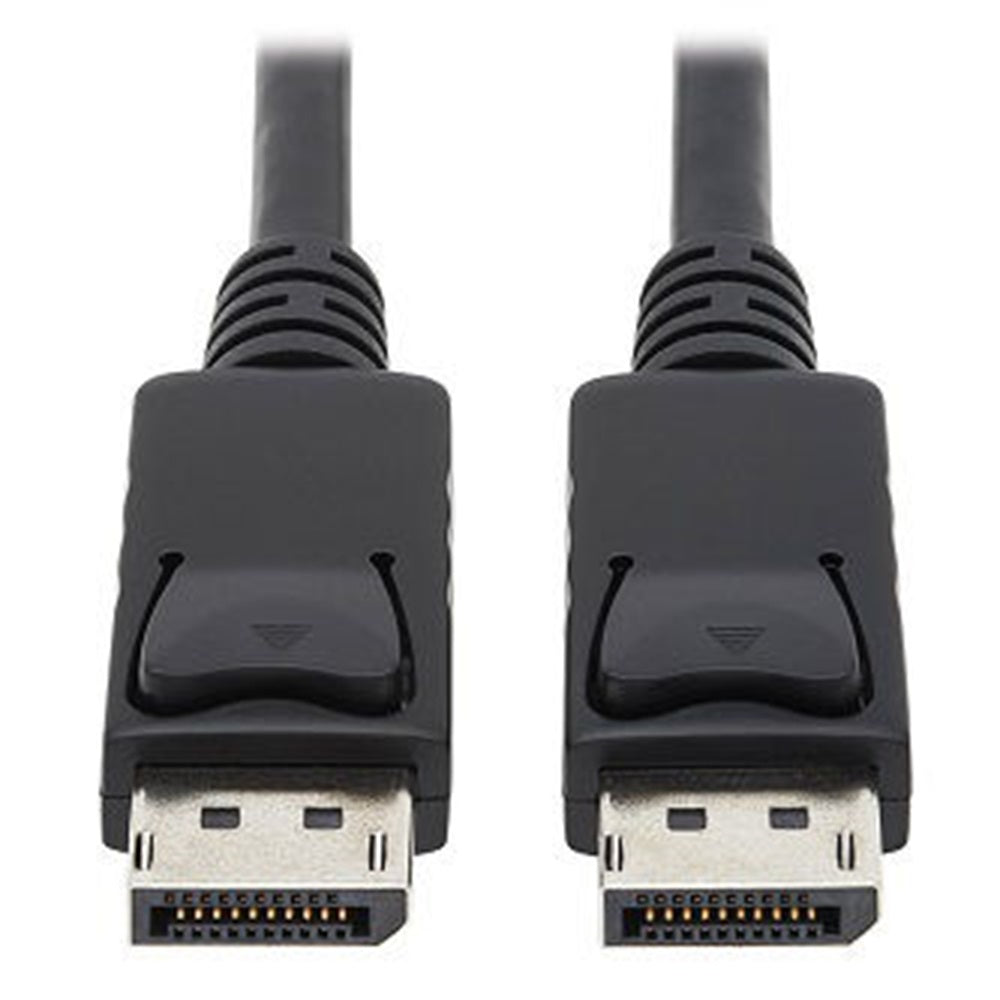 Eaton P580-006 DisplayPort Cable with Latching Connectors, 4K 60 Hz (M/M), Black, 6 ft. (1.83 m)