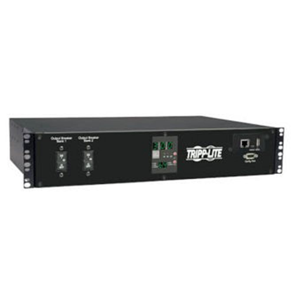 Eaton PDUMH30HVATNET Tripp Lite PDU Switched ATS 208V / 240V 30A 16 C13; 2 C19; 1 L6-30R 2URM