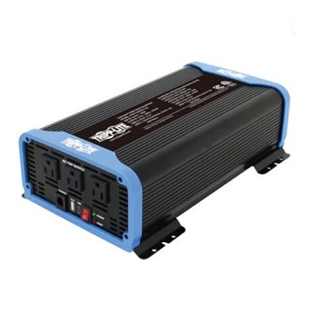 Eaton PINV1500SW-120 1500W Compact Power Inverter - 3x 5-15R, USB Charging, Pure Sine Wave, Wired Remote