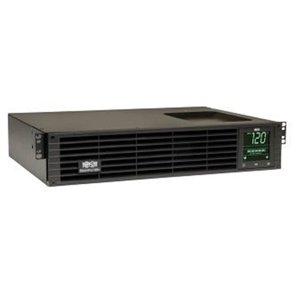 Eaton SMART1500RM2U SmartPro 1500VA 1350W 120V Line-Interactive Sine Wave UPS - 8 Outlets, Network Card Option, LCD, USB, DB9, 2U