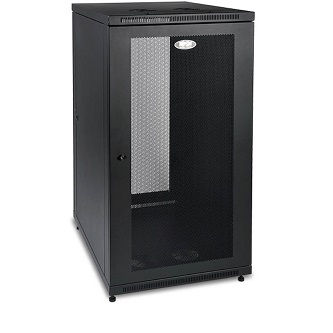 Eaton SR24UB SmartRack 24U Mid-Depth Half-Height Rack Enclosure Cabinet