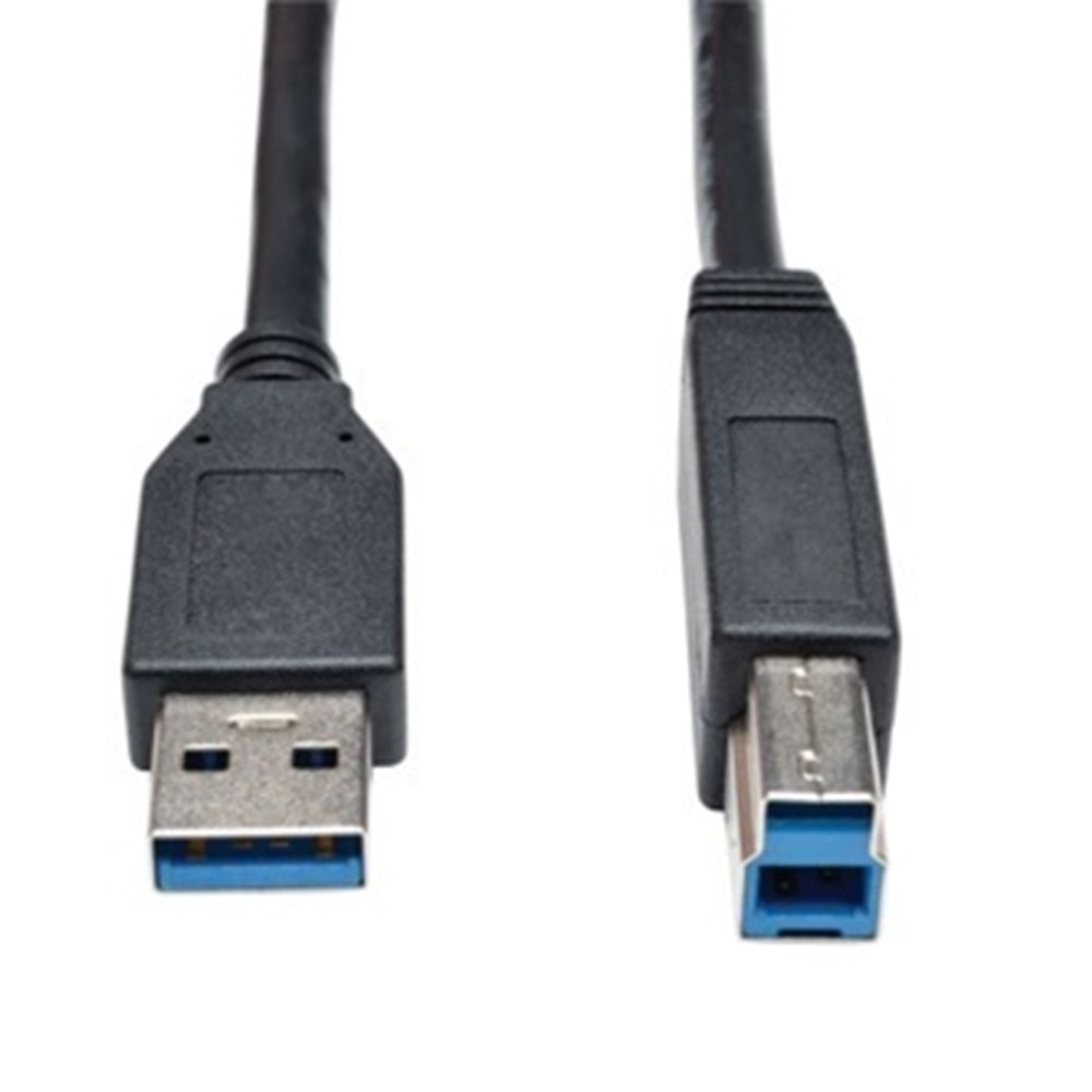 Eaton U322-003-BK Tripp Lite Series USB 3.2 Gen 1 SuperSpeed Device Cable (A to B M/M) Black, 3 ft. (0.91 m)