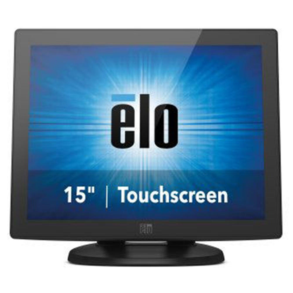 Elo Touch Solutions E210772 1515L 15-inch LCD Desktop, AccuTouch (Resistive) Single-touch, USB & RS232 Controller, Anti-glare, Bezel, VGA