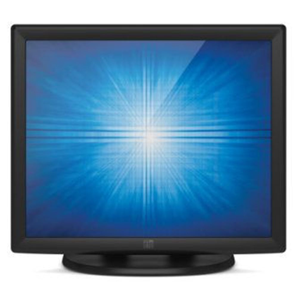 Elo Touch Solutions E607608 1915L 19-inch LCD Desktop, AccuTouch (Resistive) Single-touch, USB & RS232 Controller, Anti-glare, Bezel, VGA