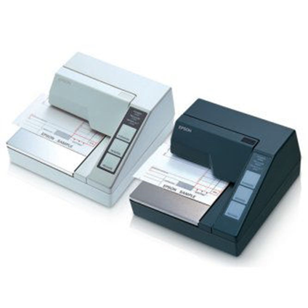 Epson C31C163292 U295 - Small Footprint Slip Printer, Impact Dot Matrix, Serial, Dark Gray, no Power Supply