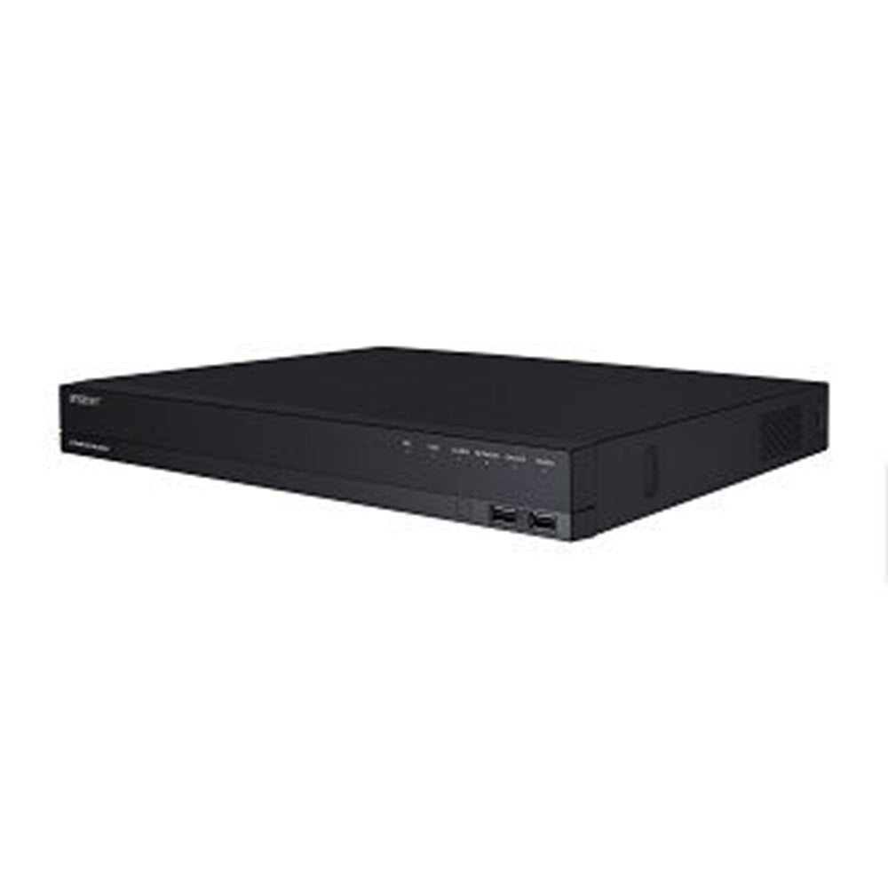 Hanwha ARN-1610S Wisenet A Series16CH PoE NVR, Embedded Linux, H.265, H.264, MJPEG codec, Plug & play by 16 PoE (LAN, 10/100)
