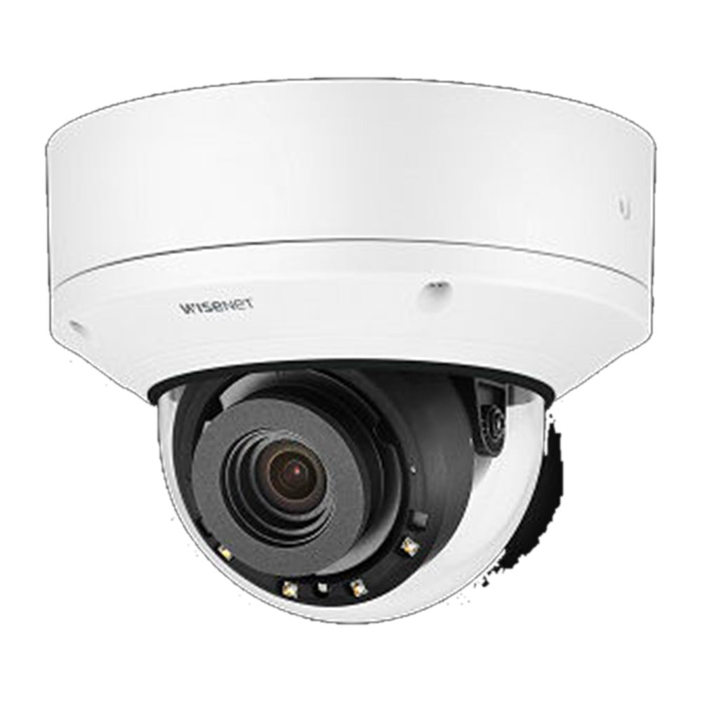 Hanwha PND-A6081RV 2MP Network AI IR Dome Camera, Max. 2MP resolution, 0.05Lux F1.6 (Color), 0Lux (B/W, IR LED on), Day &