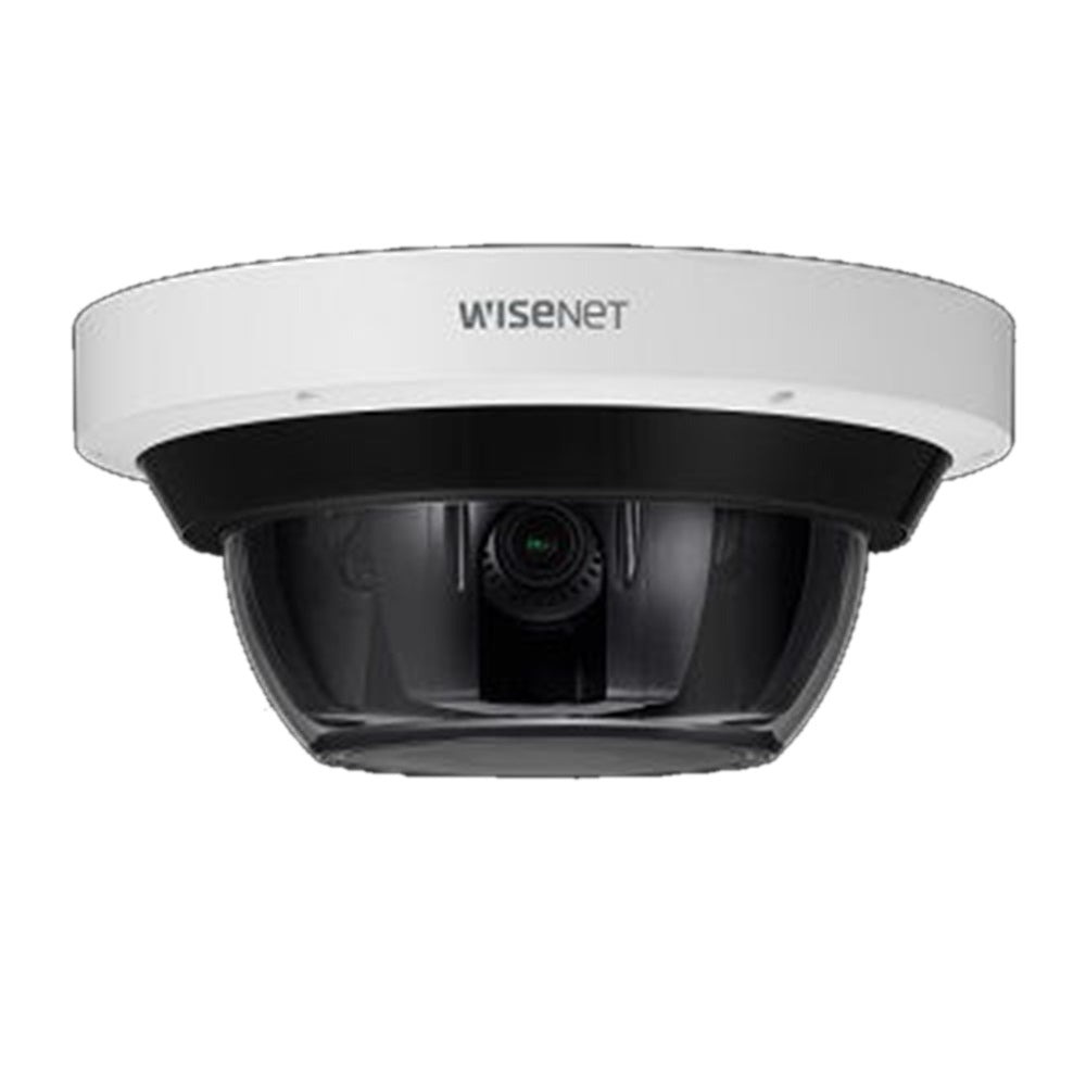 Hanwha PNM-9085RQZ1 5MP x 4ch multi-directional camera, Motorized PTRZ support, Max. 30fps 5MP(H.265, H.264), 4.13~9.4mm(2.3x)