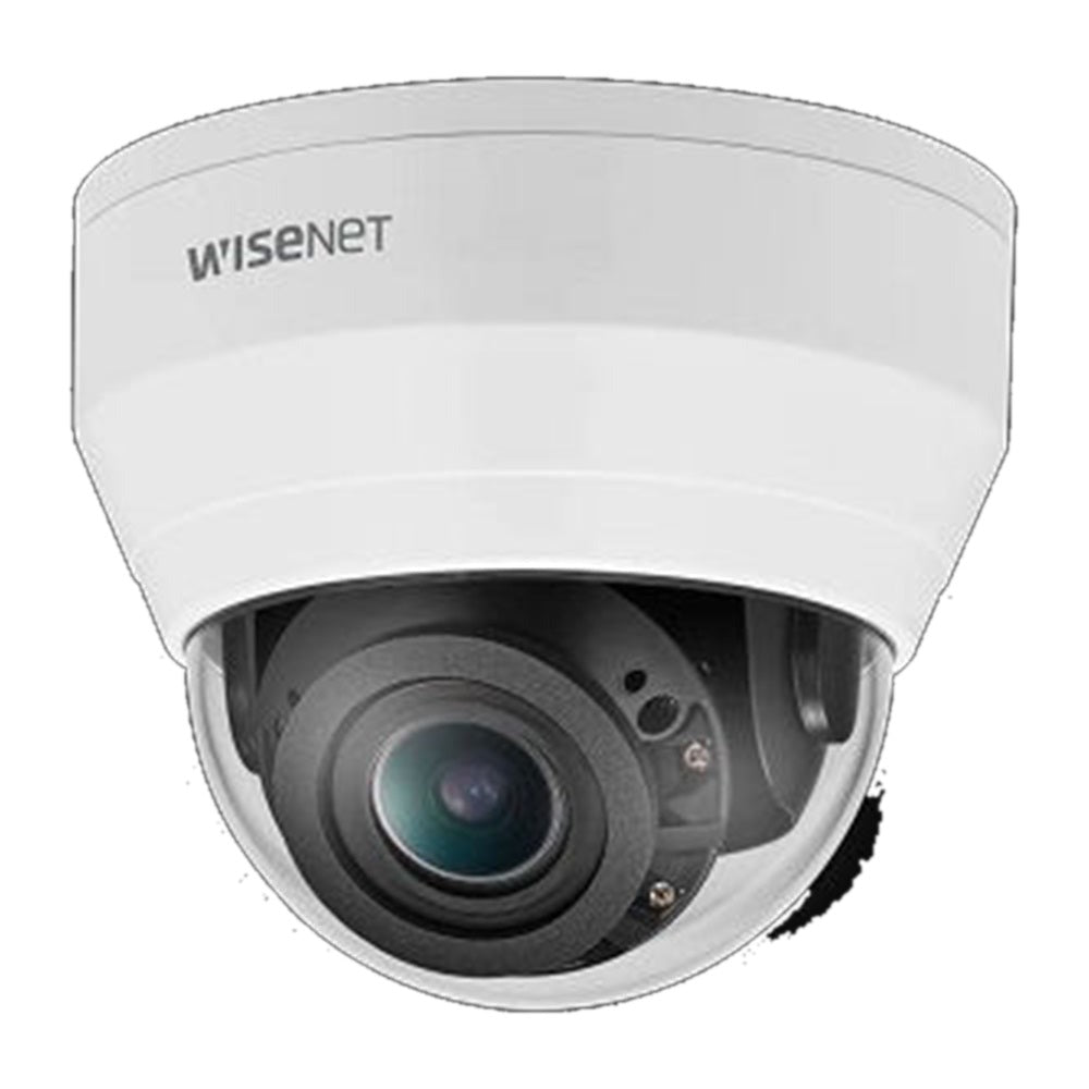 Hanwha QND-8080R Wisenet Q network indoor dome camera, 5MP 30fps, motorized vari-focal lens 3.1x (3.2 ~ 10.0mm) (100~31)