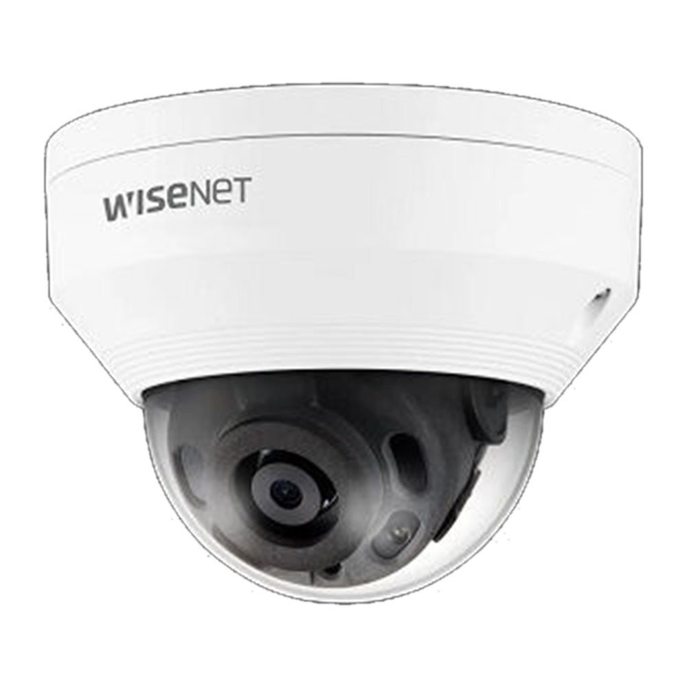 Hanwha QNV-6022R1 Wisenet Q network outdoor vandal dome camera, 2MP @ 30fps, 4.0mm fixed focal lens (87 degrees), triple codec