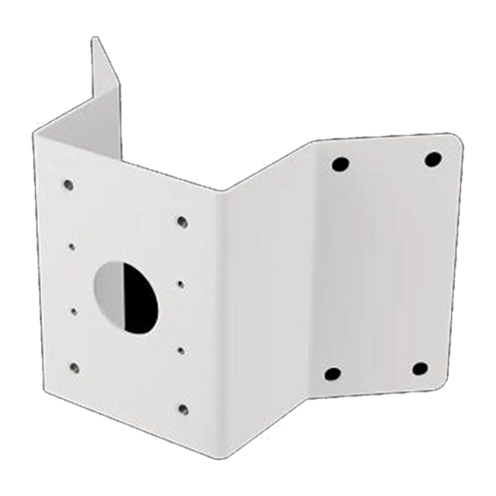 Hanwha SBP-156KMW Corner mount, Material: Aluminum, Color: White, Dimensions : 276.8(W)x183.0(H)x158.5(D)mm (10.90x7.20x6.24")