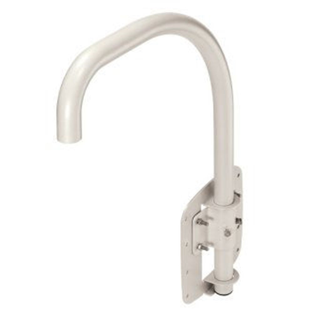 Hanwha SBP-300LM Parapet Mount Accessory, compatible with all full size outdoor PTZs and all caps, Ivory color