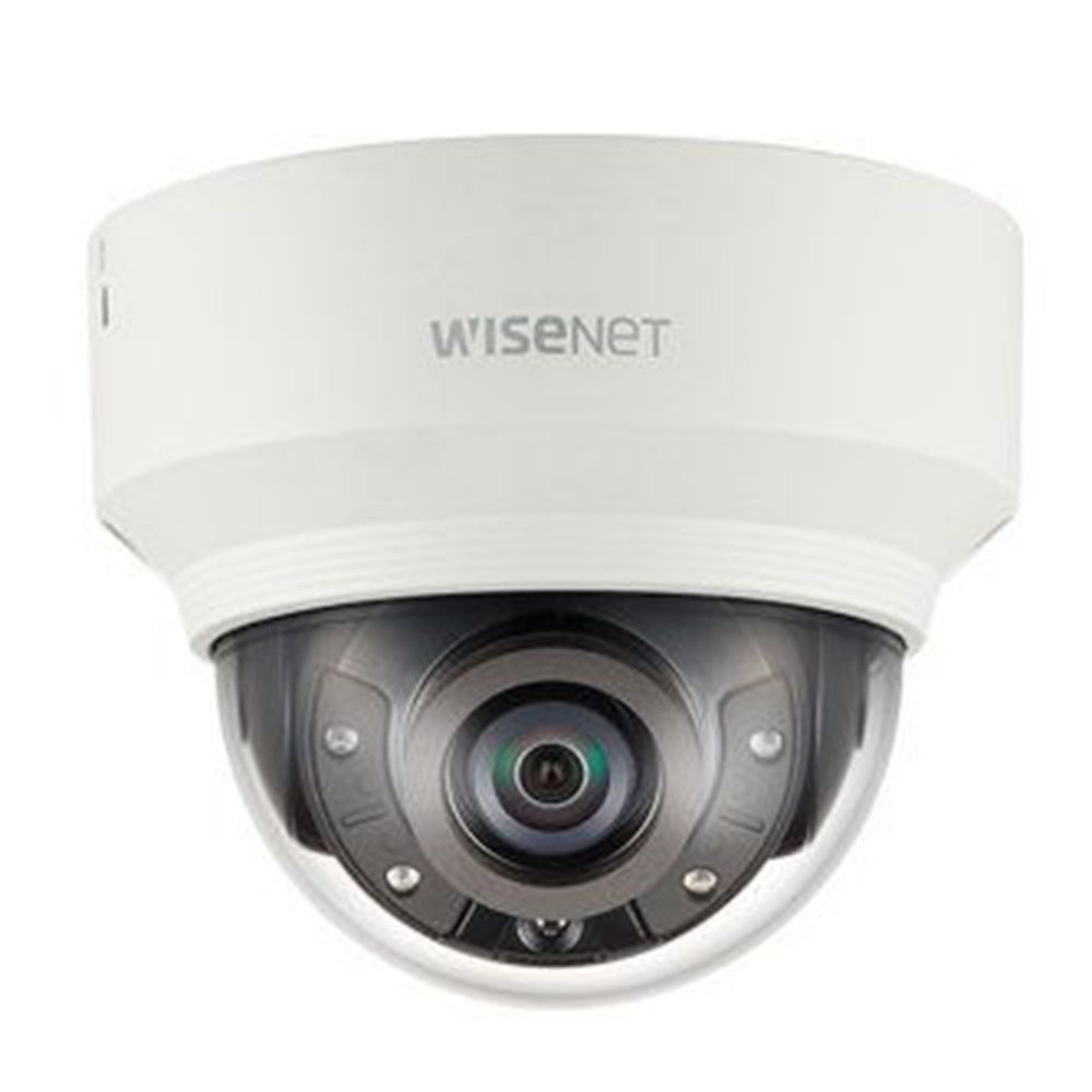 Hanwha XND-6020R Wisenet X powered by Wisenet 5 network indoor vandal dome camera, 2MP, Full HD(1080p) @60fps, 4mm fixed lens