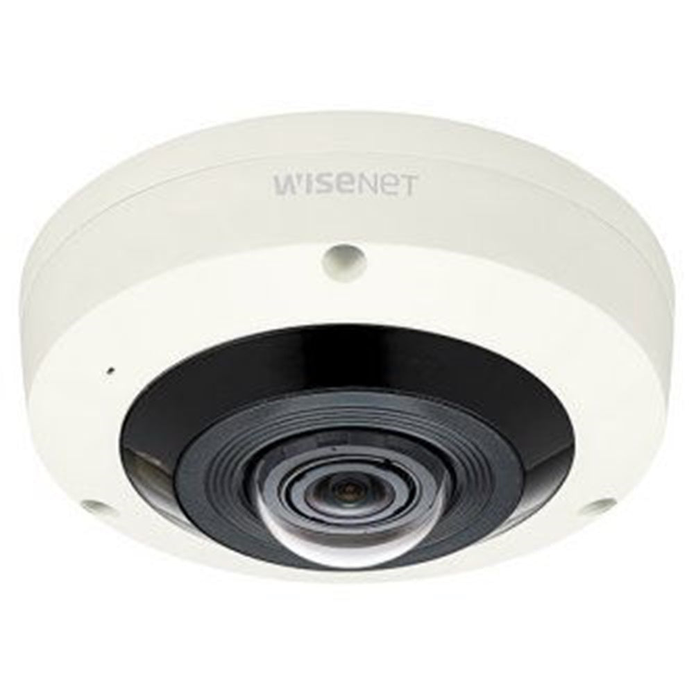 Hanwha XNF-8010RV Wisenet X powered by Wisenet 5 network outdoor vandal fisheye, 6MP CMOS sensor, 2048x2048 @ 30fps, 1.6mm