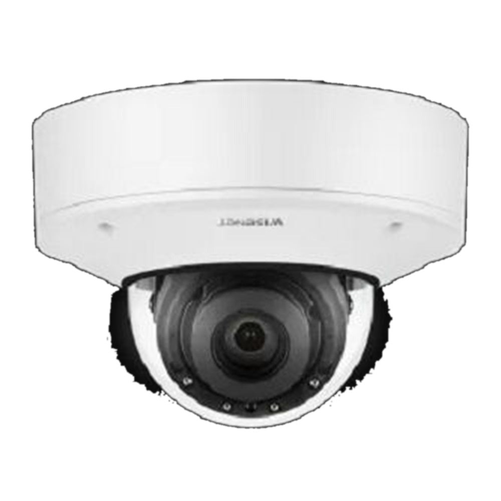 Hanwha XNV-8082R Wisenet X-plus series network IR vandal outdoor camera, 6MP 30fps, motorized vari-focal lens 3x (2.8 8.4mm)
