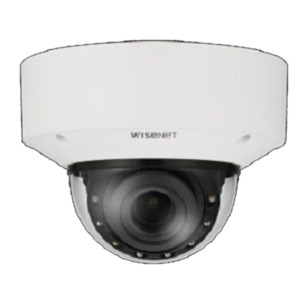 Hanwha XNV-C6083R Powered by WN7, Outdoor Network AI IR Vandal Dome Camera, 2MP resolution @ 60FPS, 2.8~12mm(4.3x) (119.5 ~27.9