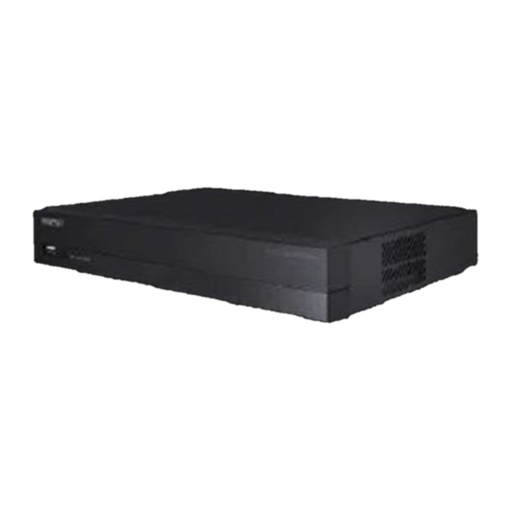 Hanwha XRN-420S 4K NVR (Intel based), 4CH with 4 PoE/PoE+ ports (PoE Budget 50W), H265,H264, MJPEG, 1 fixed internal SATA
