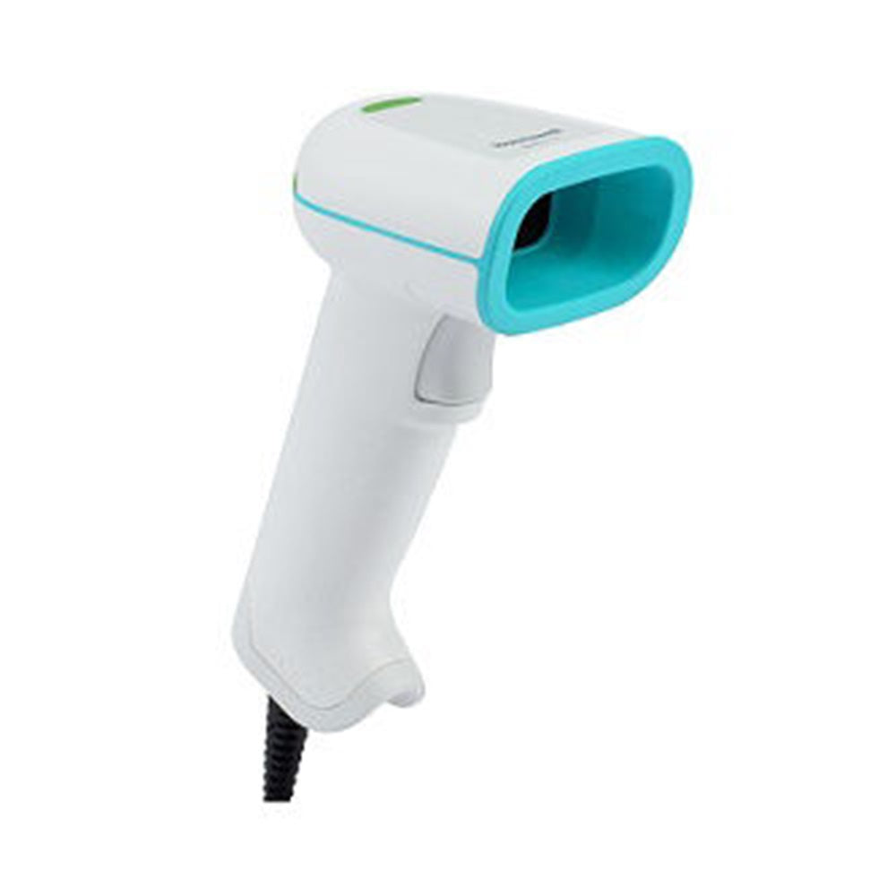 Honeywell Scanning & Mobility 1960HSR-5USB-N 1960h USB Healthcare Kit: White Anti-Microbial housing, SRfocus, 1D/2D, PDF417, USB Type A 3m straight cable