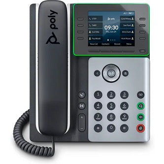 HP Poly 82M89AA Poly Edge E350 IP Phone and PoE-enabled