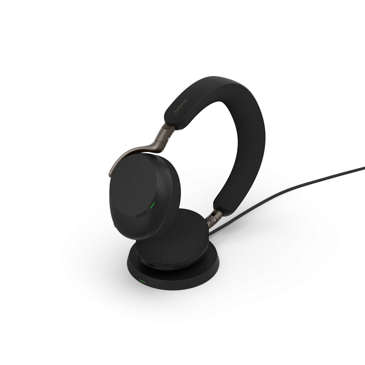 Jabra 37599-989-889 Evolve3 75 UC, Link390c, Black,WLC Chrg