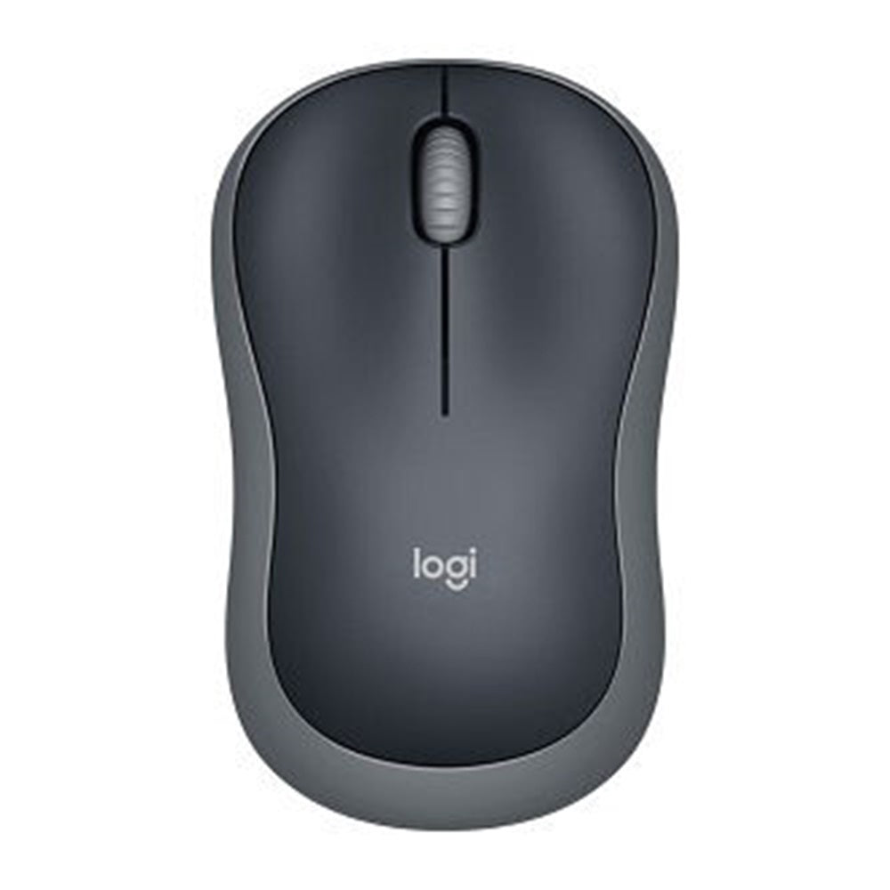 Logitech 910-003888 Wireless Mouse M185. A simple, reliable mouse with plug-and-play wireless, a 1-year battery life and 3-year