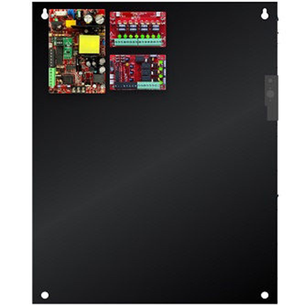 LifeSafety Power FPO75-C4D8E2 4 Door general single voltage, 12V or 24V, 75W max, E2 enclosure 20H x 16W x 4.5D