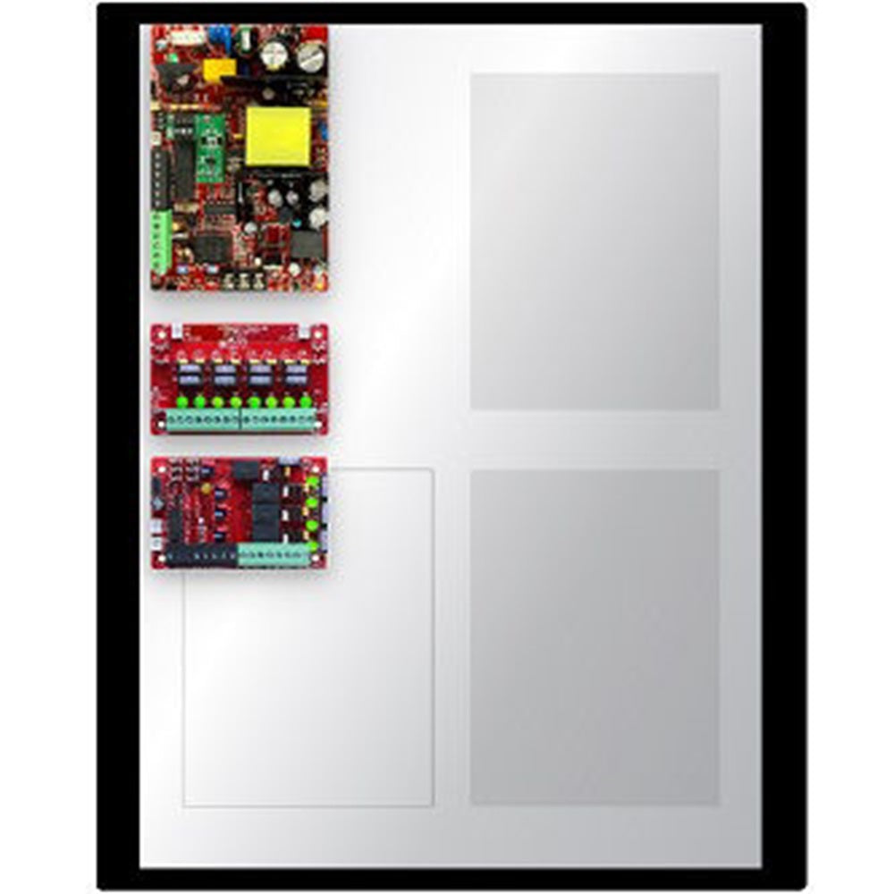 LifeSafety Power FPO75-C4D8E2M Power Supply Board (75W, 6A/12V or 3A/24V; 4 Relay Lock)
