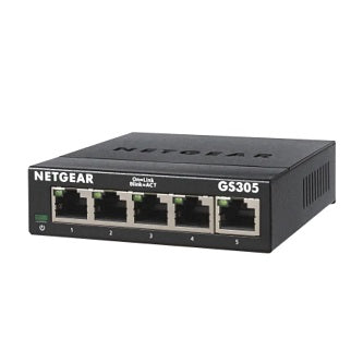 Netgear GS305-300PAS 5Pt Gige Unmanaged Sw 300-Series