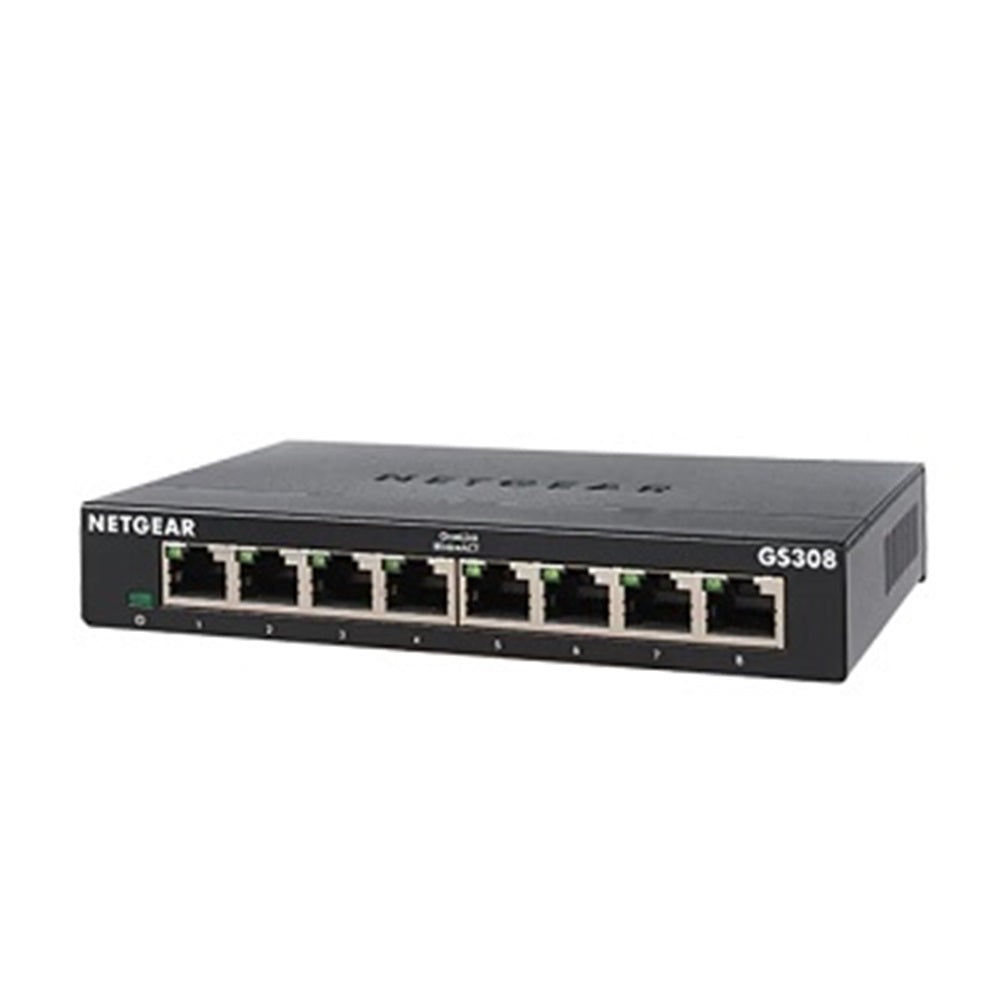 Netgear GS308-300PAS 8Pt Gige Unmanaged Sw 300-Series