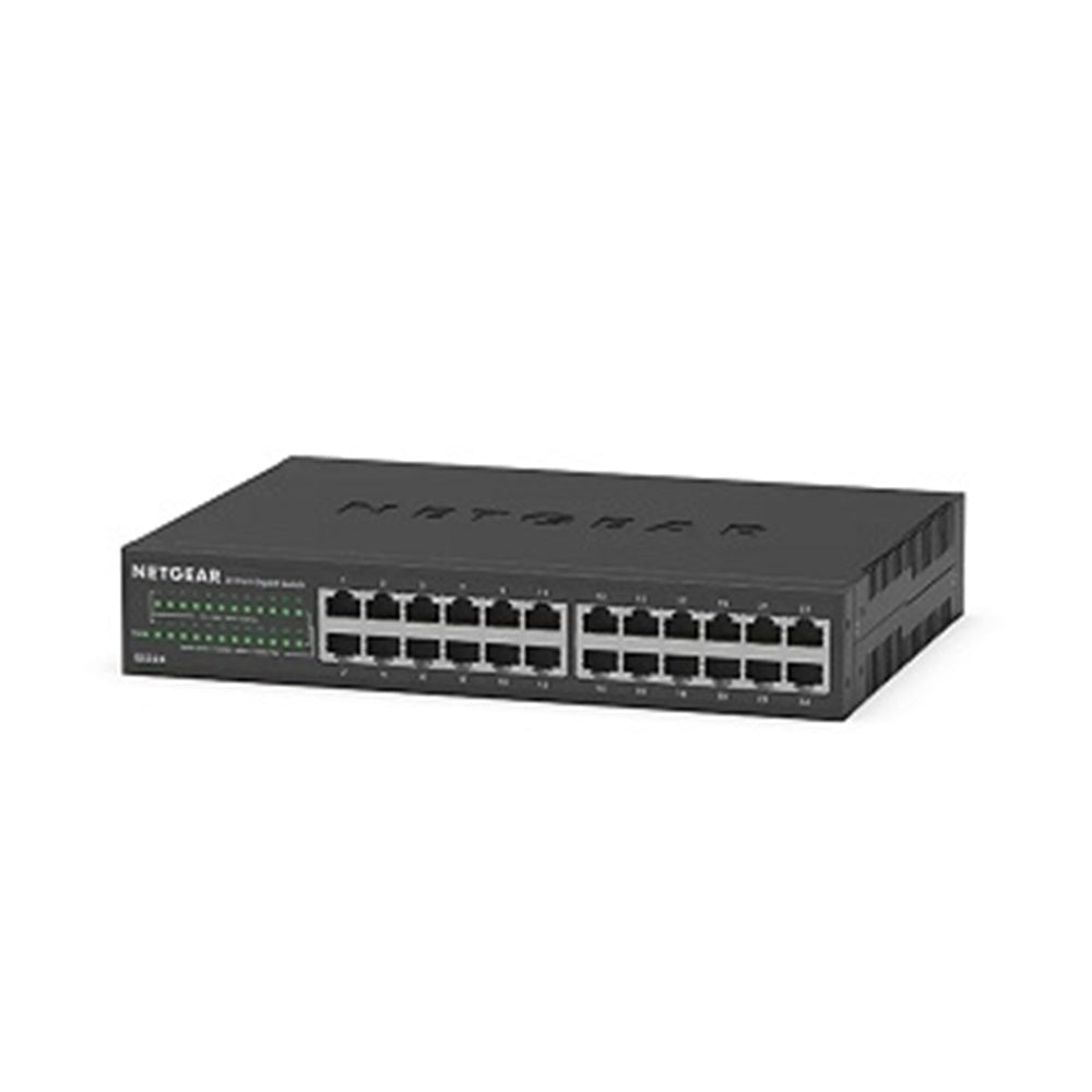 Netgear GS324-200NAS 24PT GE UNMANAGED SWITCH, AC 120/230 V (50/60 Hz)