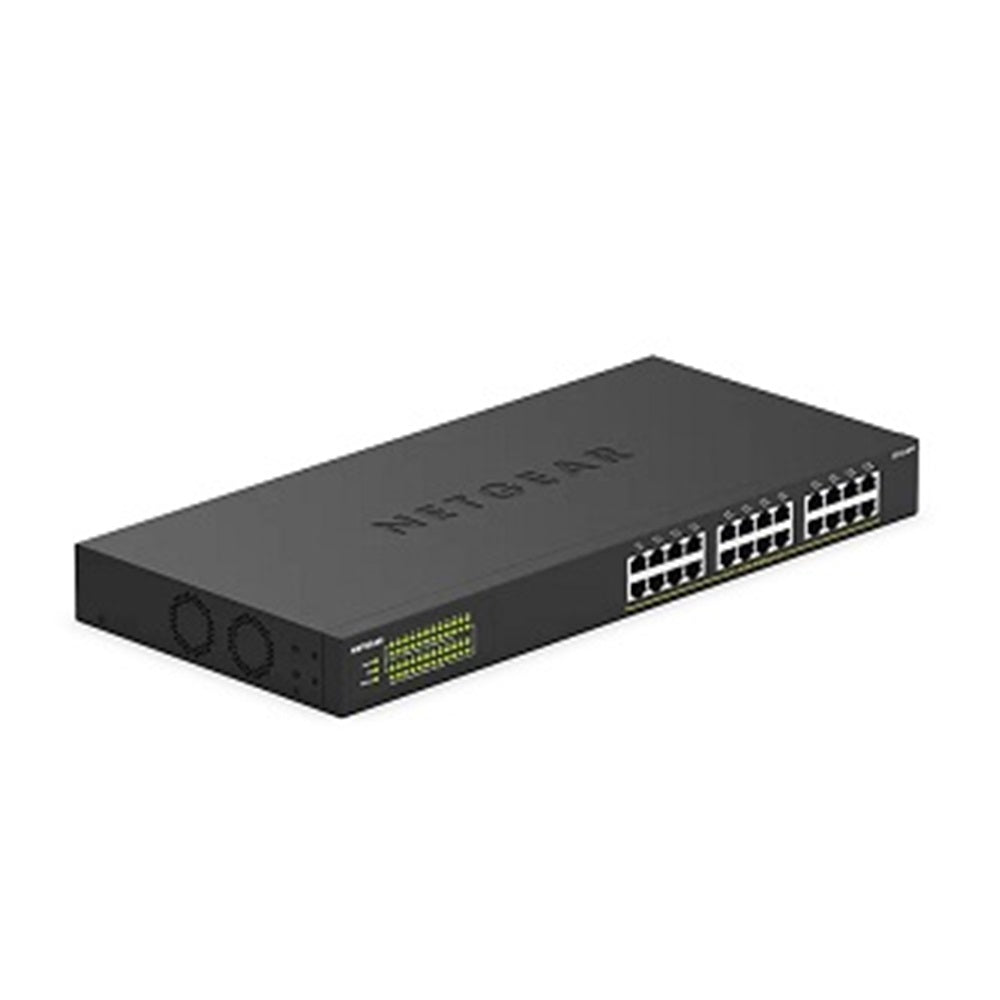 Netgear GS324P-100NAS 24Pt Gige Unmnged Swch W/ Poe+