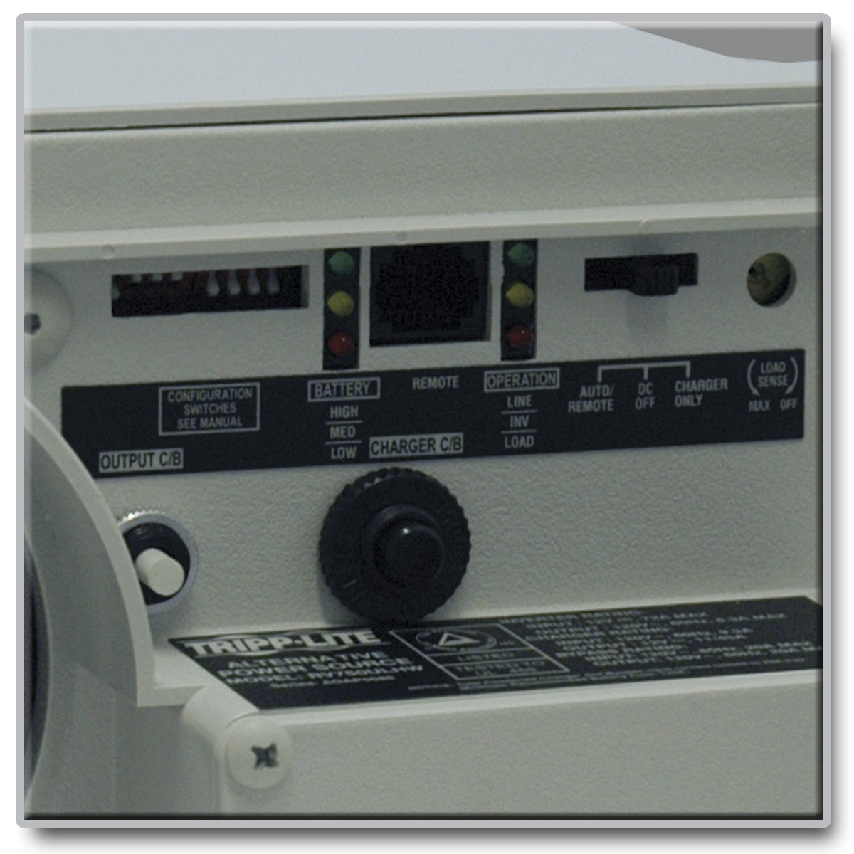 Eaton RV750ULHW Tripp Lite Series 750W PowerVerter RV Inverter/Charger with Hardwire Input/Output