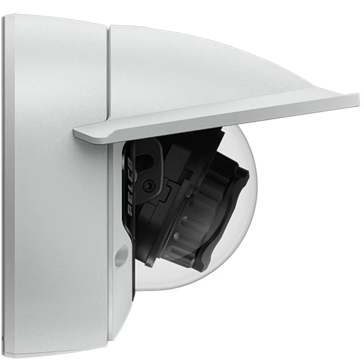 Pelco SRXP4-5V10-EMD-IR NDAA Compliant Sarix Pro 4 Environmental IR Dome Camera 5MP 3.2-10.5mm lens, surface mount