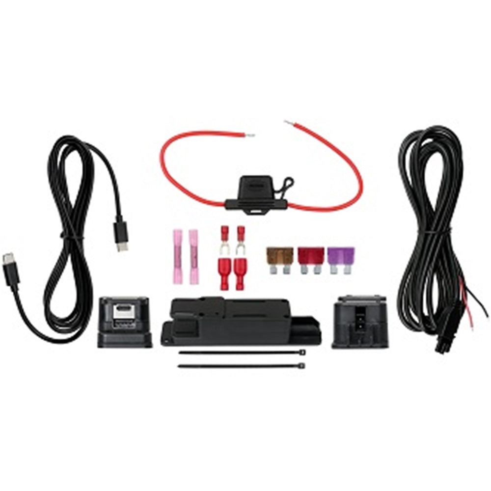 ProClip USA 217155 60 Watt - Hard-Wired Power Supply with Dual USB Ports (IP1582) USB-C: 5 - 20V, 1.5 - 3 Amps (30W Max) USB-A: