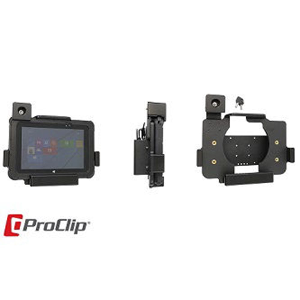 ProClip USA 739267 Non-Charging Cradle with Key Lock Requires Rugged Frame Supports Expansion Back Scanner Accessible While