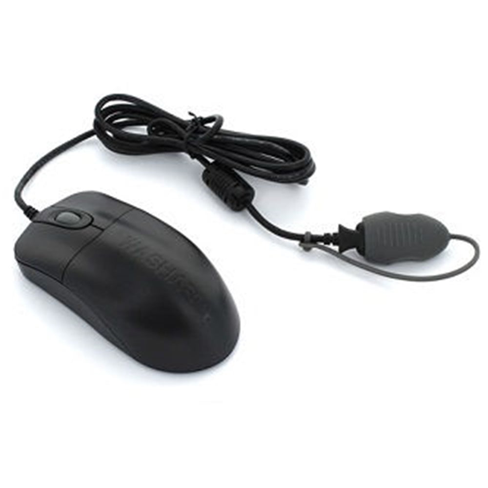 Seal Shield STM042 Washable Mouse Scroll Wheel Abs Plastic- Silver Storm Dishwasher Safe Mouse. Stands Up To Harsh Disinfectants