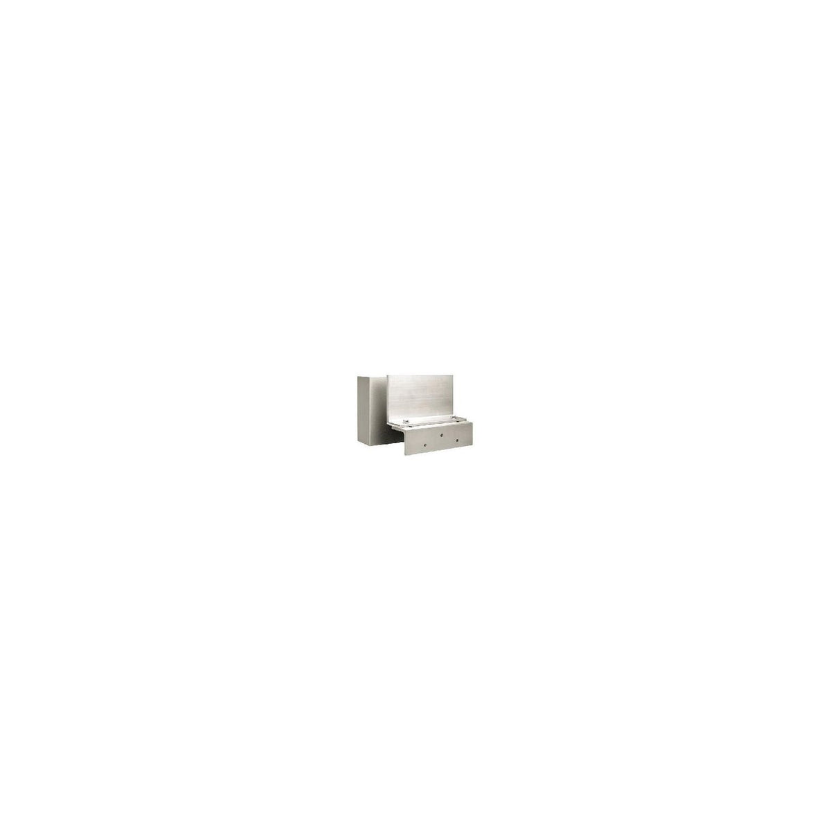 HES ZA-32/62CL Adjustable Z-Bracket for M32 and M62 Locks, Clear Anodized