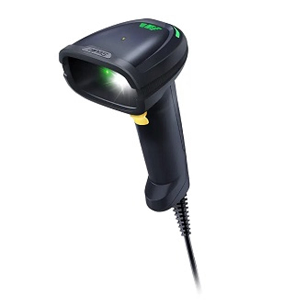 Seuic Technologies 8153002001 HS200C Hand Held Industrial Grade Plug n Play, Wired USB Cable 1D/2D Standard Range Barcode scanner
