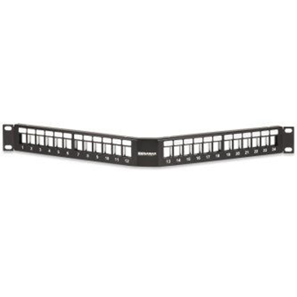Signamax 24U-HDMMP 24-Port Field-Configurable Patch Panel, 1 RMU