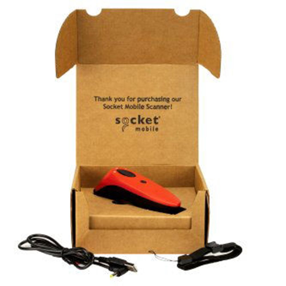 Socket Mobile CX3413-1832 SocketScan S740, 2D Barcode Scanner, Red