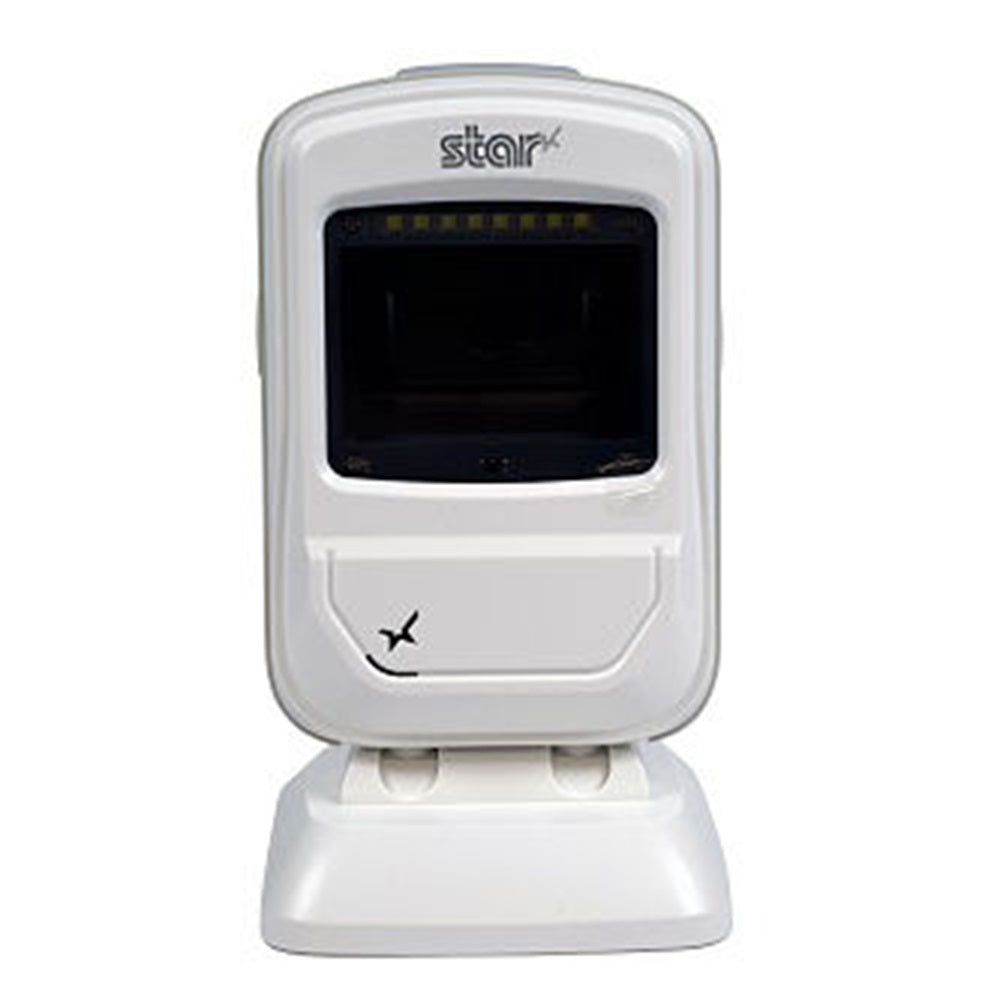 Star Micronics 37950910 Scanner, Desktop, 1D/2D Imager, USB Cable, White, mC-Print and mPOP Compatible