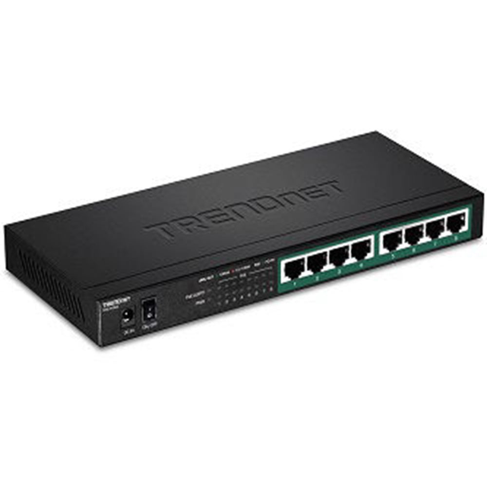 TRENDnet TPE-TG83 8-Port Gigabit PoE+ Switch (65W)