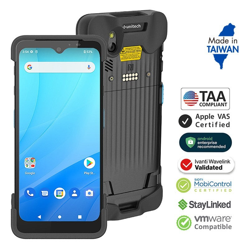 Unitech 1400-900069G PA768 Battery: 3.85V, 5100mAh with packing.