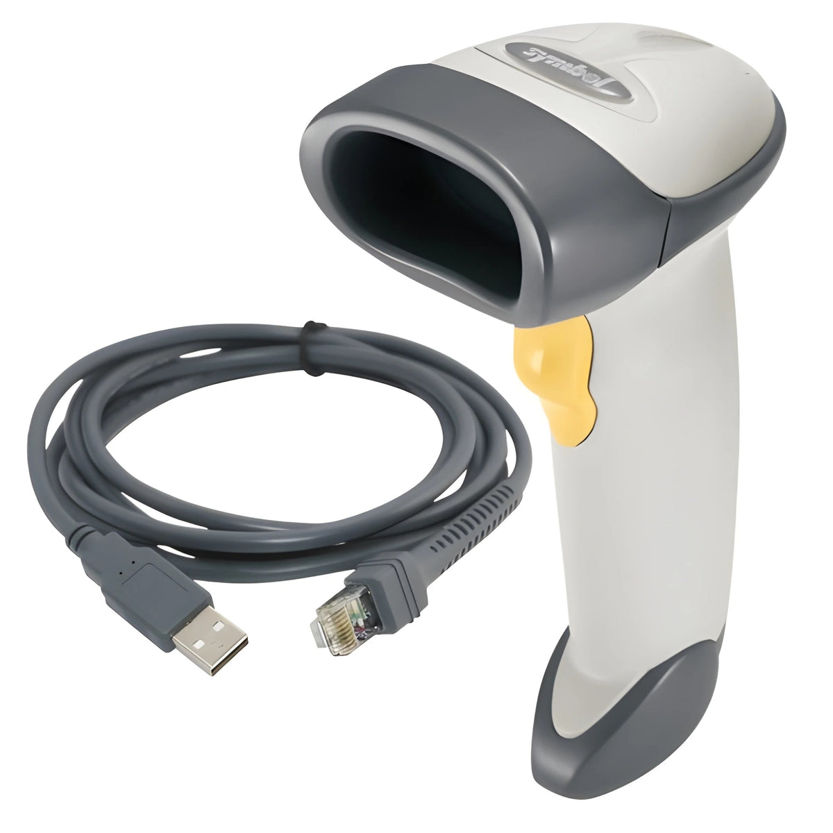 Zebra LS2208-1AZU0100ZR LS2208, White USB Kit: LS2208-SR20001R Scanner, CBA-U01-S07ZAR USB Cable