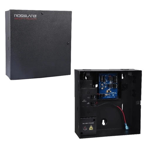 QXR Security PS-C25TB-U Power Management Enclosure With Built In Secure Relay 8/O Module And Type B Power Cable