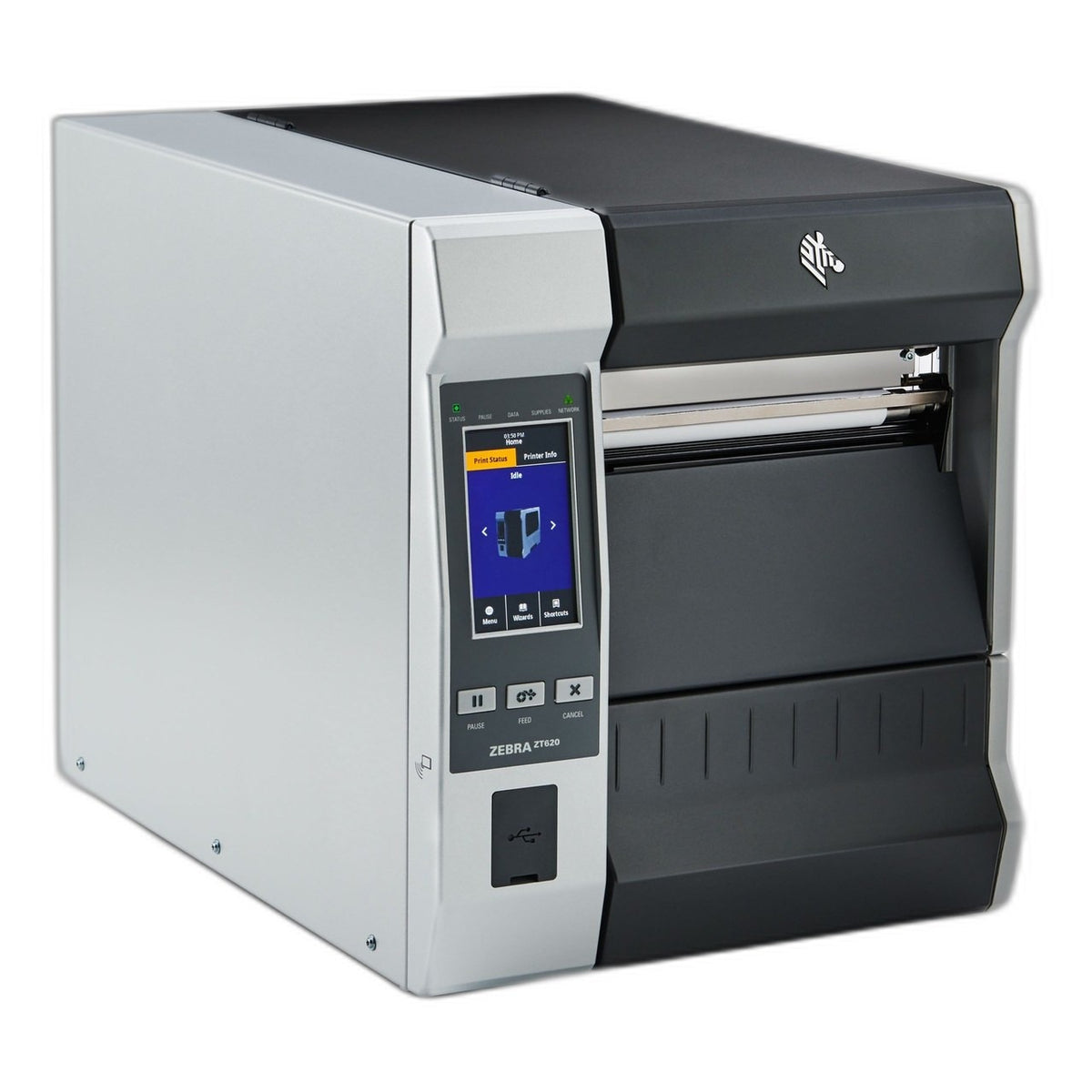 Zebra ZT62063-T01E100Z TT Printer ZT620; 6", 300 dpi, US Cord, Serial, USB, Gigabit Ethernet, Bluetooth 5.3, USB Host, Wi-Fi 6