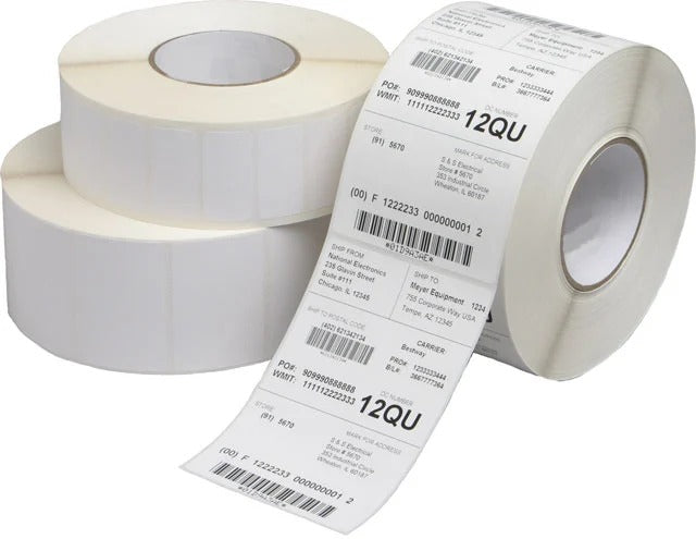 Epson C35GD001 Colorworks 3500/4000 Media - 4"x2" High Gloss Label (die cut) - Box of 6 rolls (540 labels/roll)