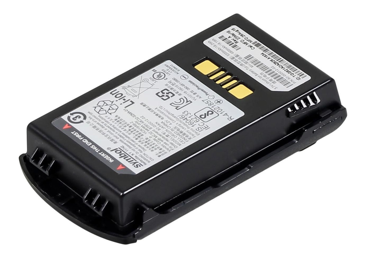 Zebra BTRY-MC32-52MA-01 MC32, PowerPrecision High Capacity Spare Lithium Ion Battery, 5200 Mah. Compatible With Straigh Shooter