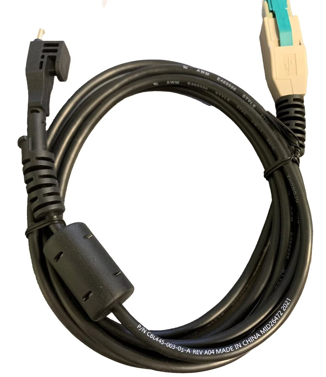 VeriFone CBL445-003-05-A Cable, Usb, Powered, M4Xx, 5M